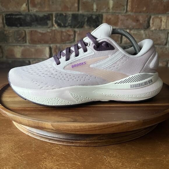 Brooks Shoes - Brooks Adrenaline GTS 24 Supportive Womens 6.5 Purple Running Shoes Sneakers